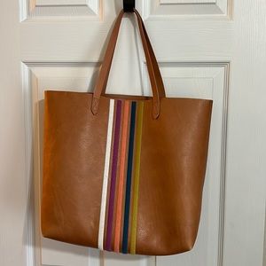 Madewell Large Striped Tote